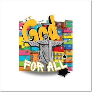 God for All Posters and Art